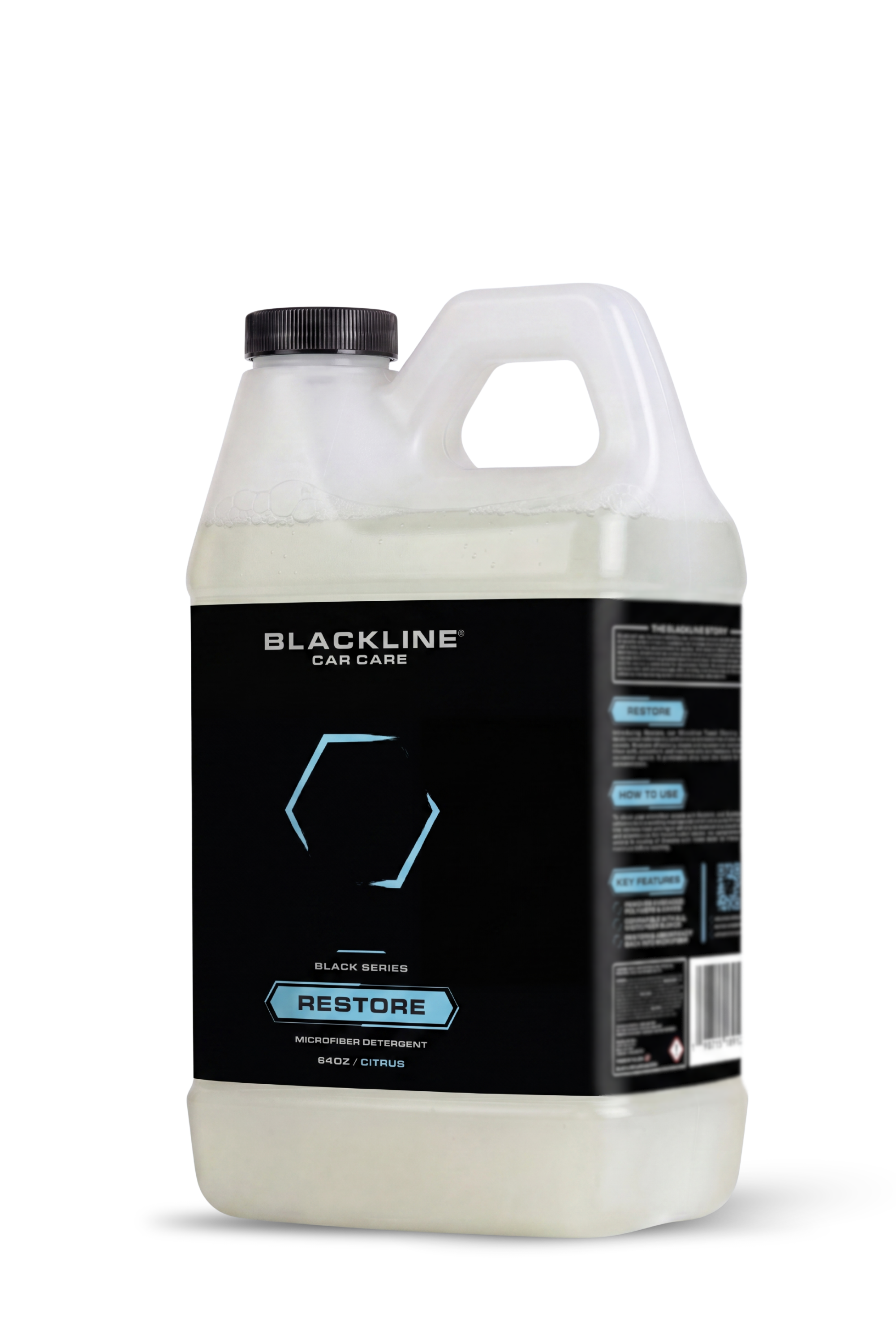 BLACKLINE® RESTORE MICROFIBER DETERGENT 64OZ
