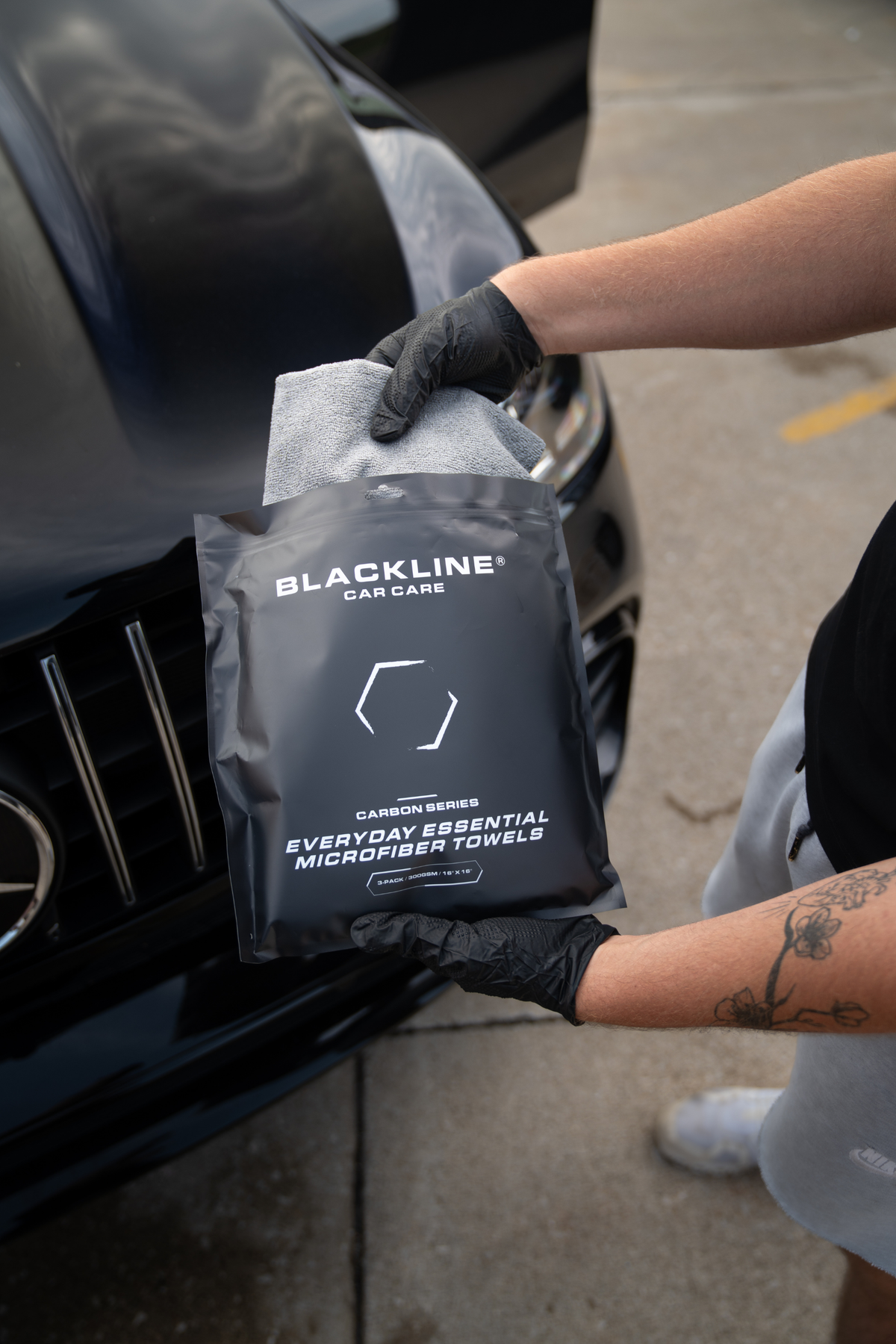 Essential Detailing Kit components and accessories close-up showing product detail