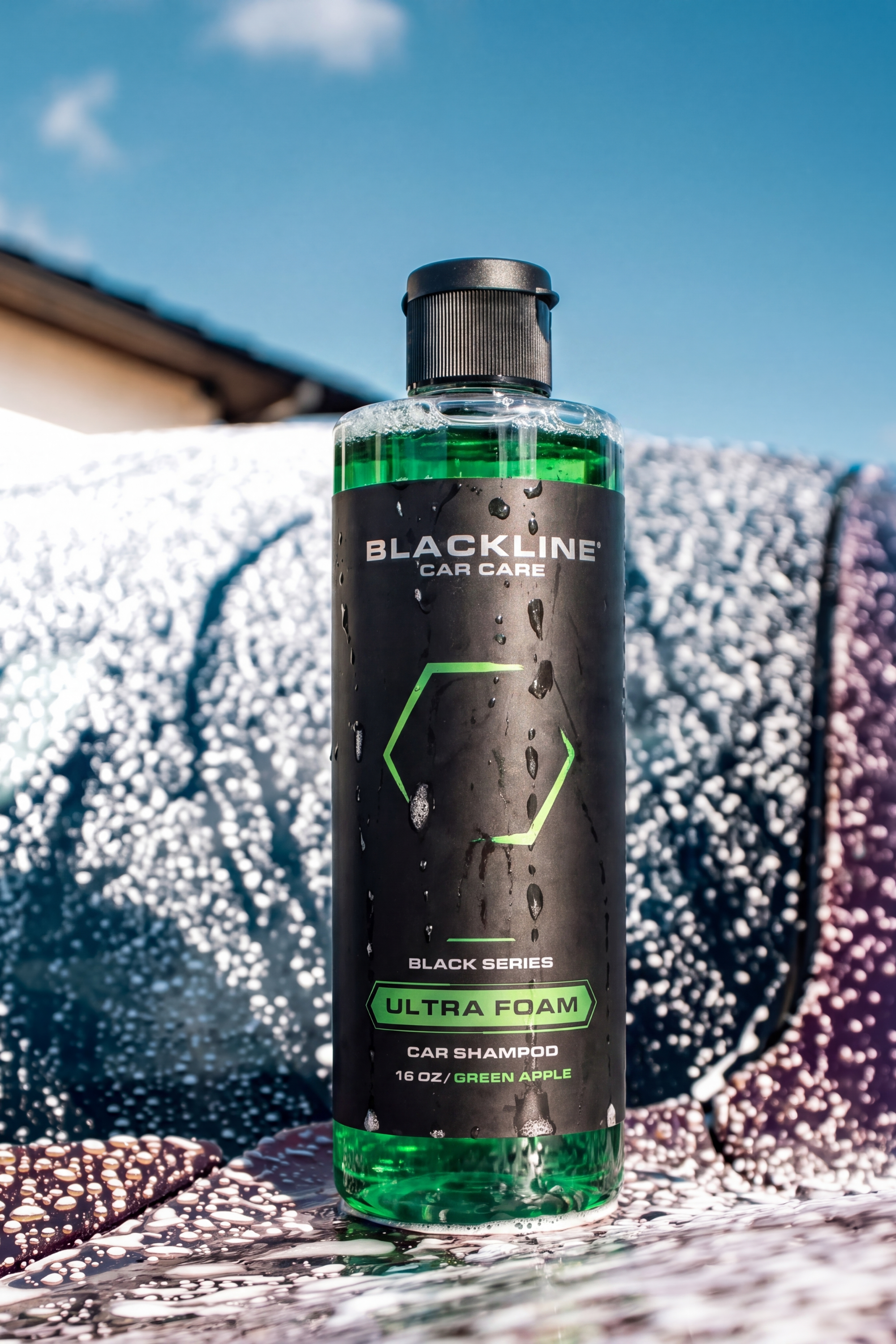 BLACKLINEยฎ ULTRA FOAM 64OZ (GREEN APPLE)