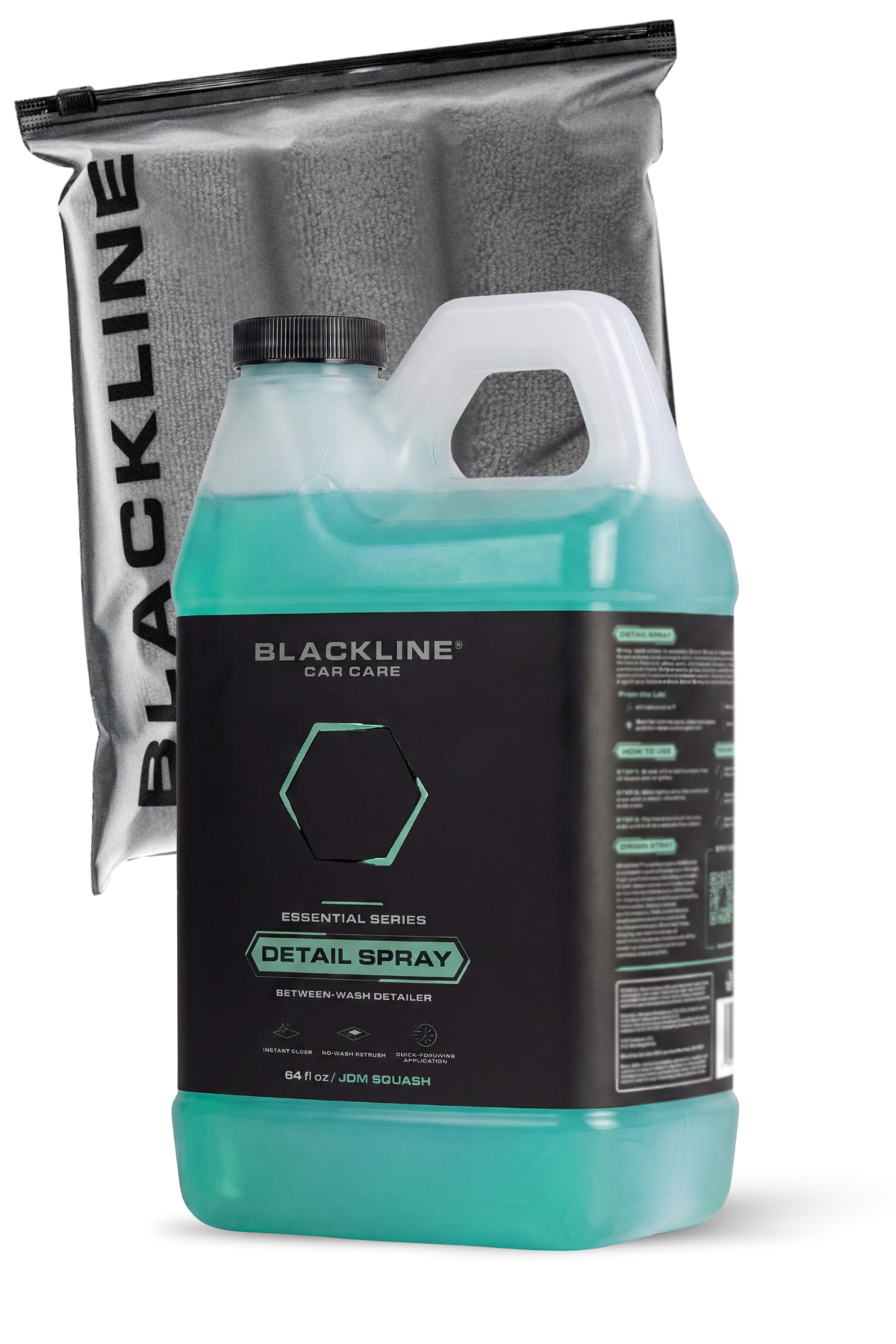 Blackline Detail Spray worked into paint to enhance gloss and protection.