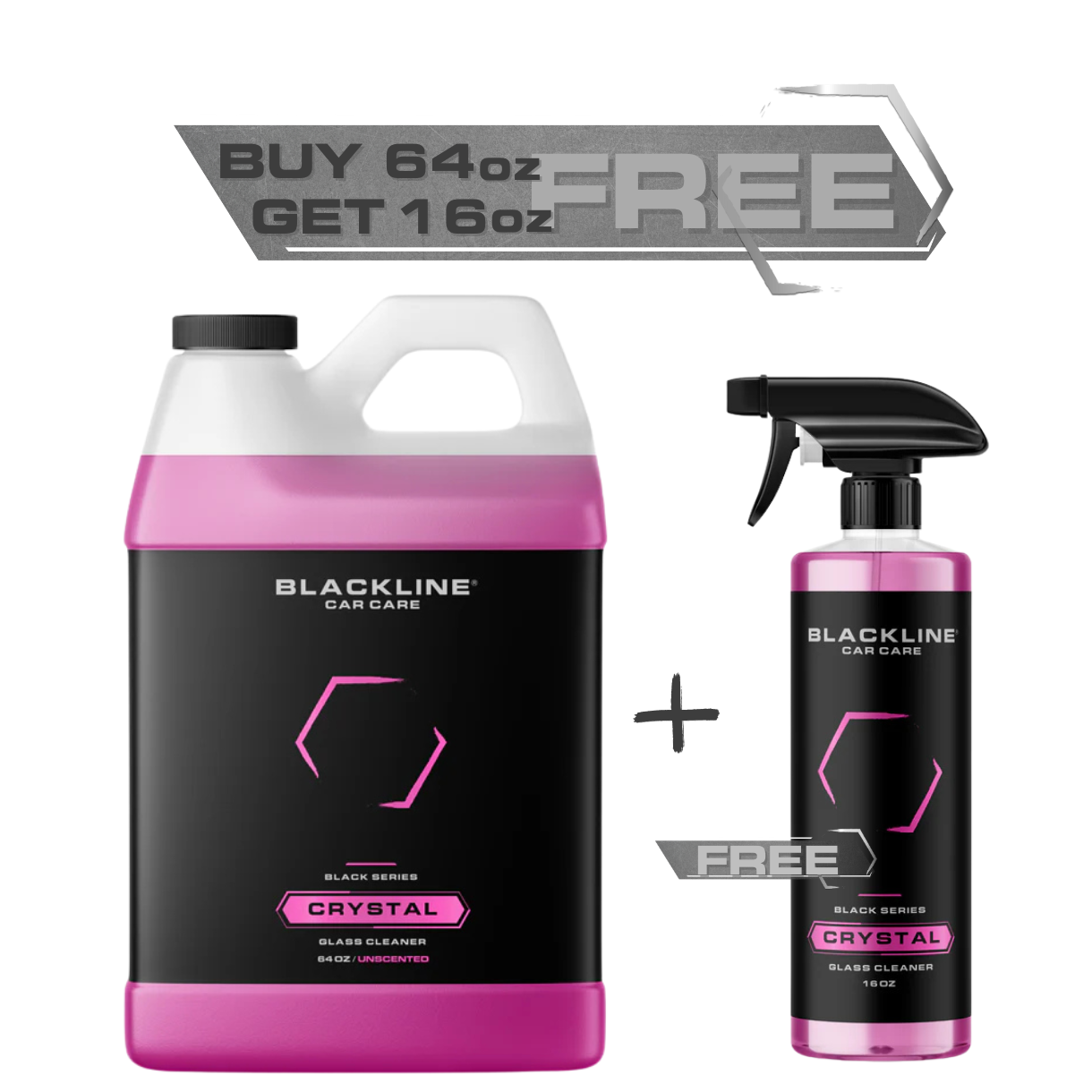 🎁 BLACKLINE® CRYSTAL GLASS CLEANER (100% off)