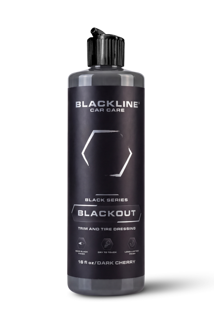 BLACKOUT TRIM & TIRE DRESSING