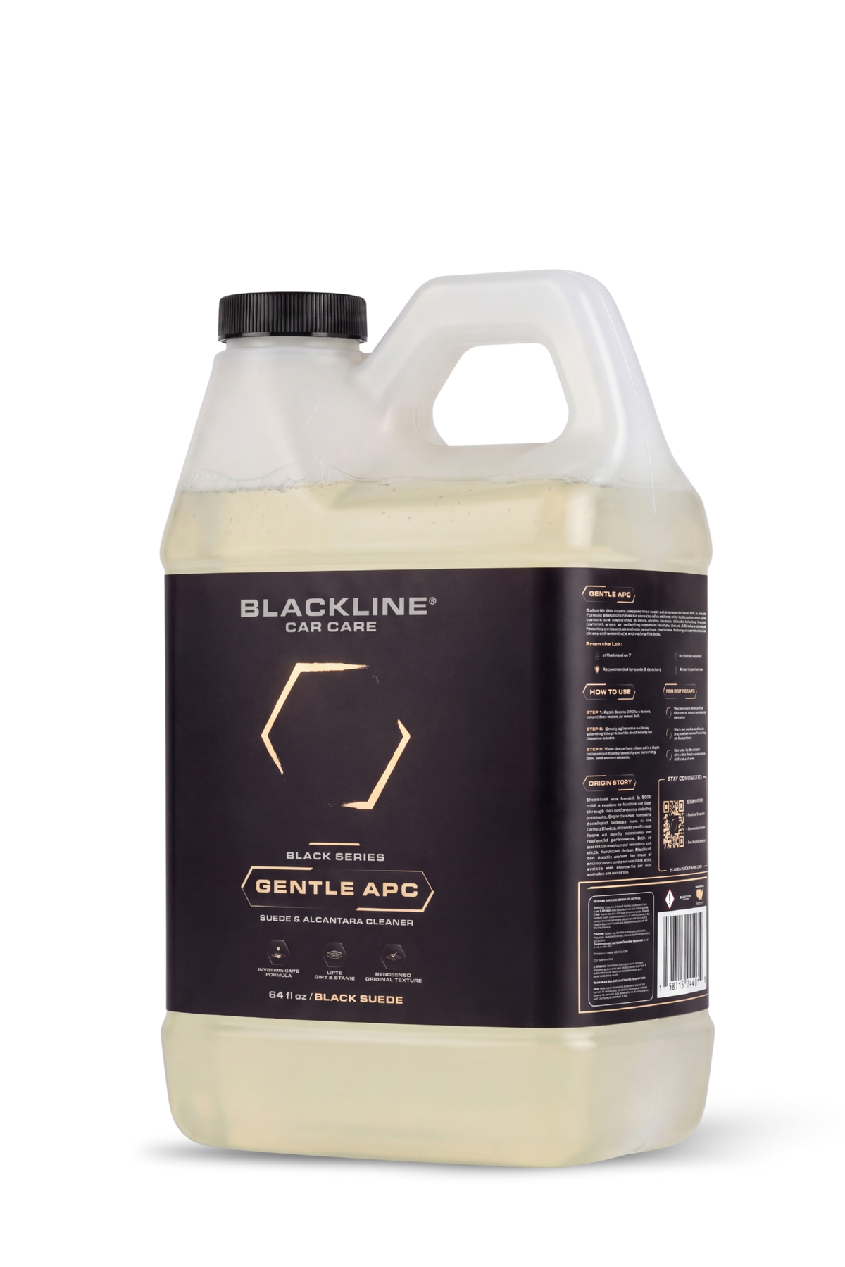 Blackline Gentle APC Black Series 64oz refill bottle, single unit.