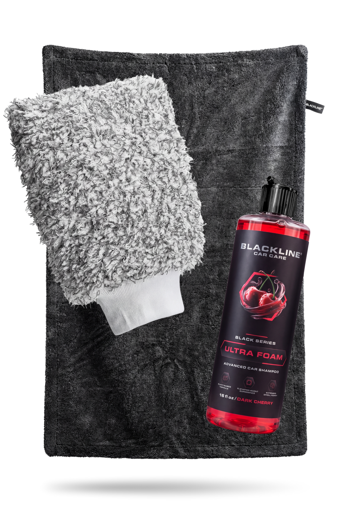 Blackline Ultra Foam Dark Cherry Complete System with bottle and foam cannon