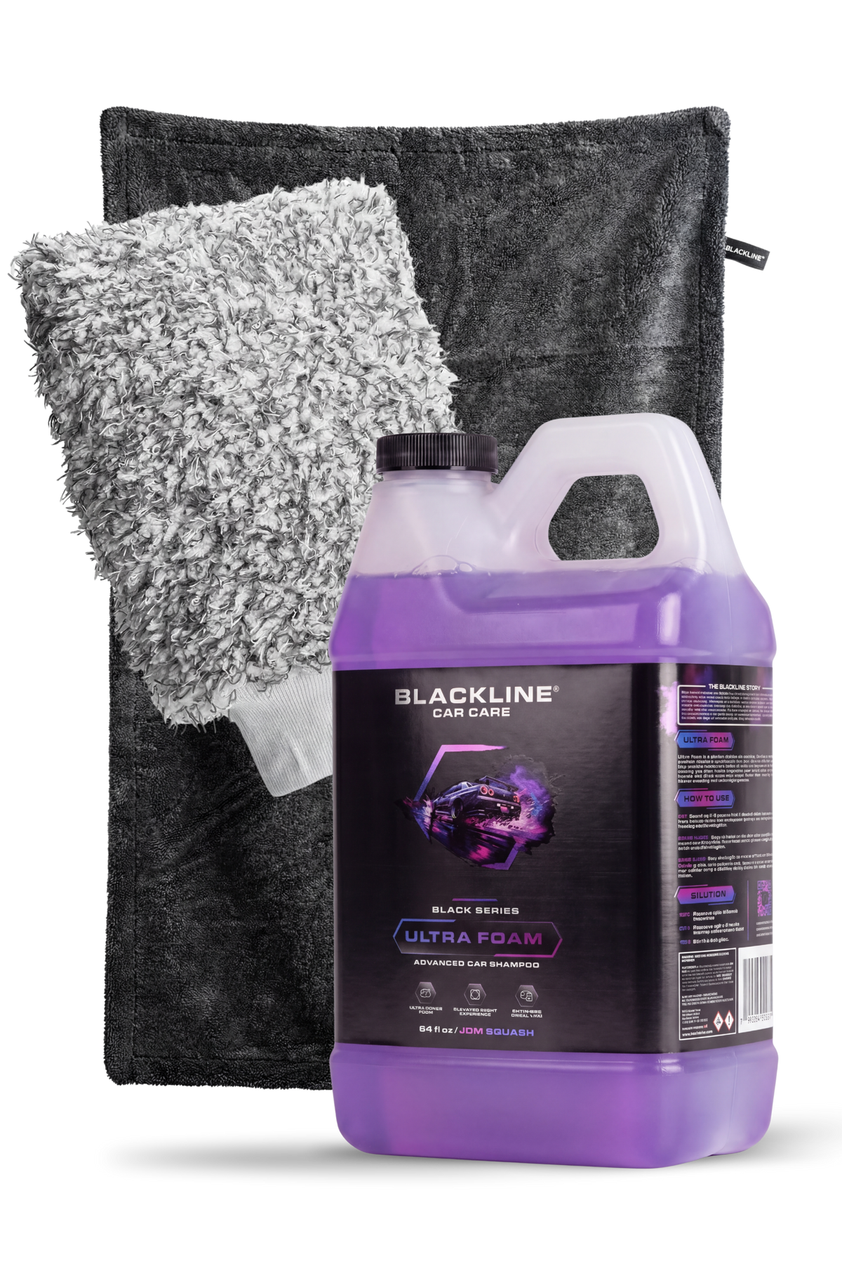 Blackline Ultra Foam JDM Squash 64 oz Complete System with bottle and foam cannon