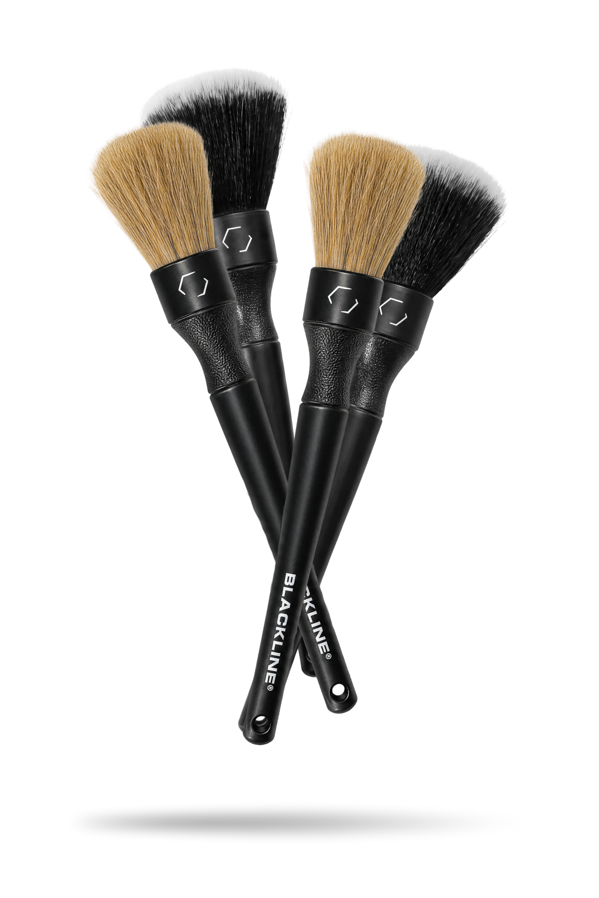 Blackline Car Care Basic Brush Kit with essential detailing brushes