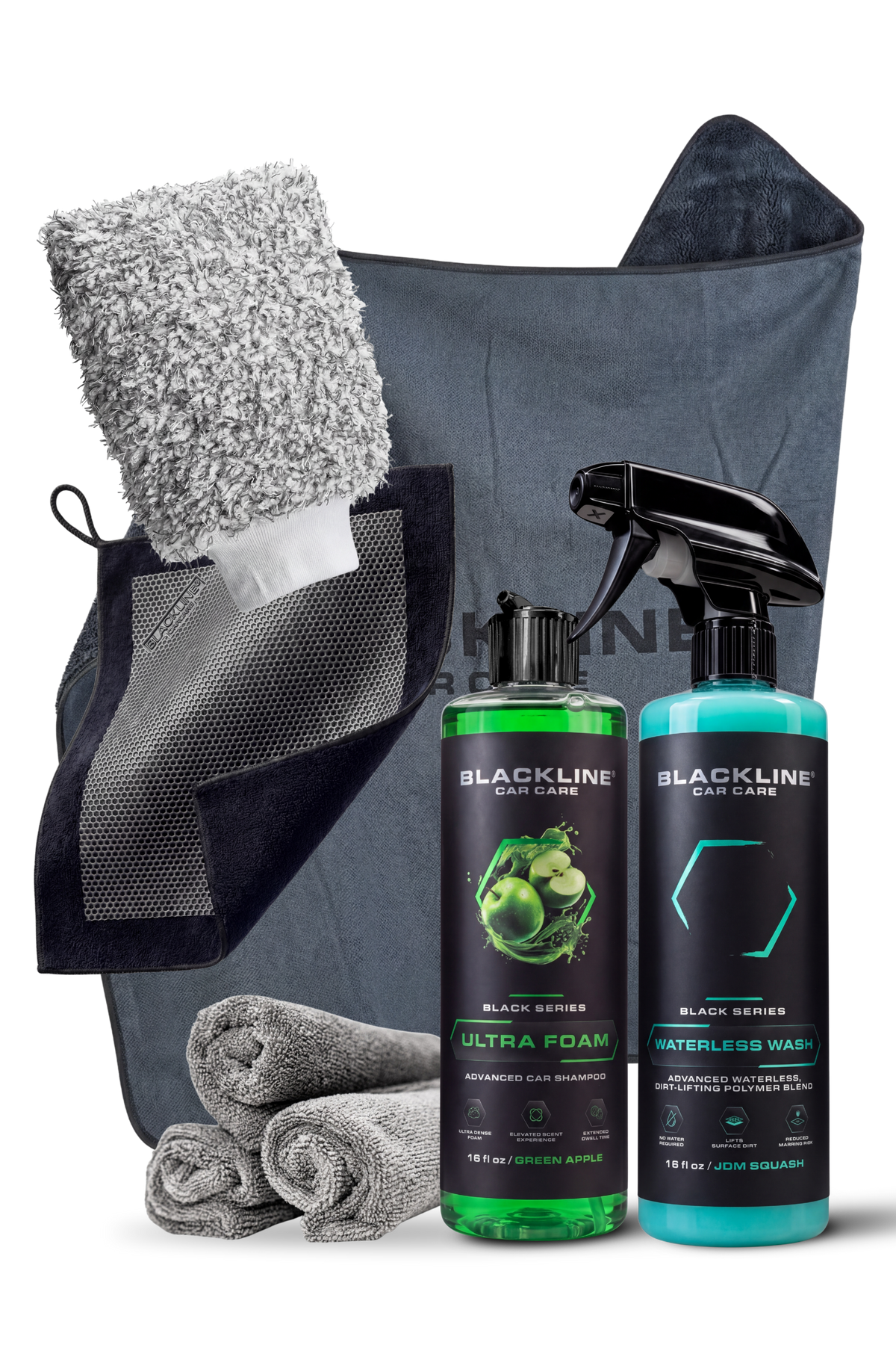 Blackline Synthetic Clay Towel Full Experience kit with all decontamination accessories