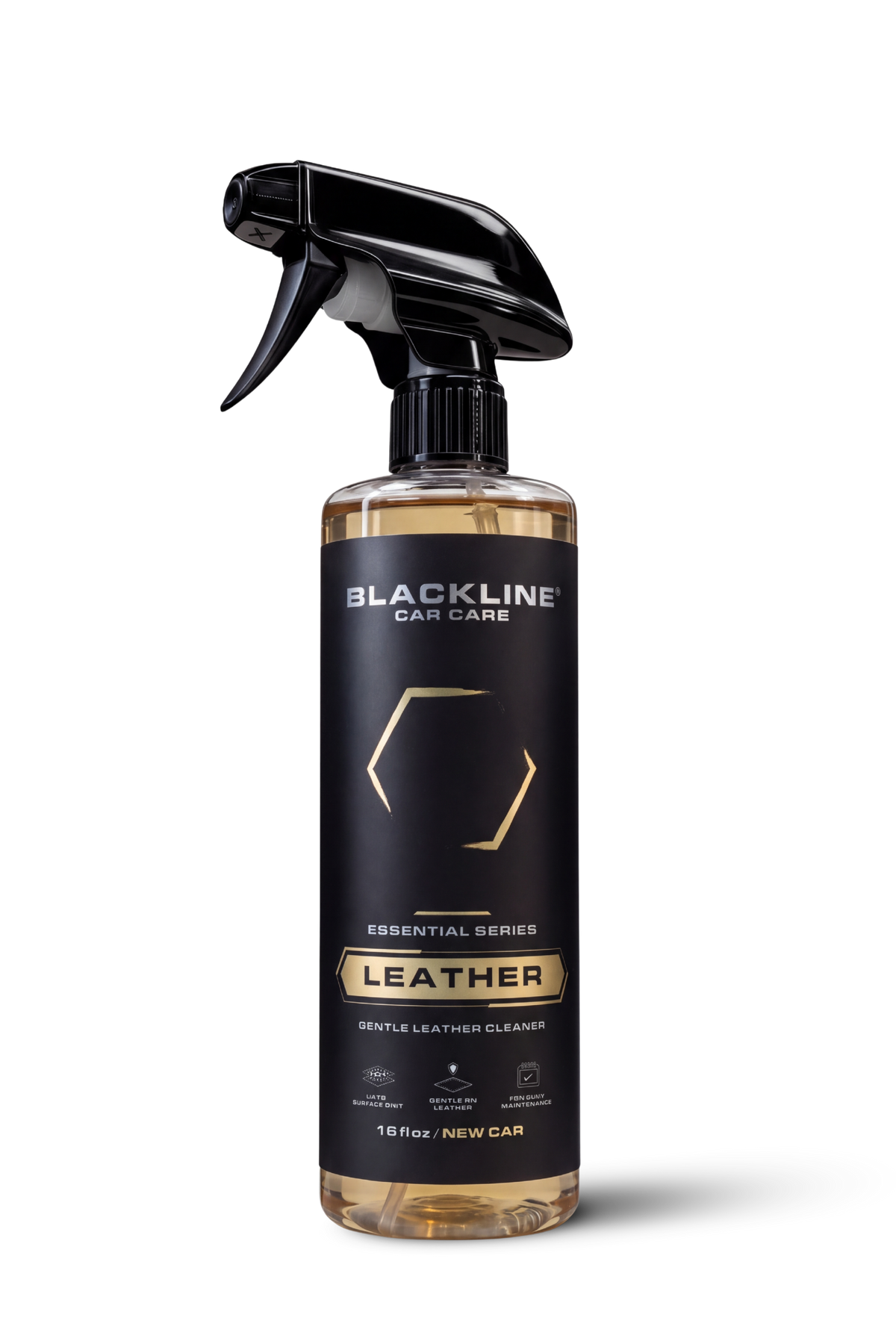 Blackline Leather cleaner and conditioner 16oz bottle, Essential Series