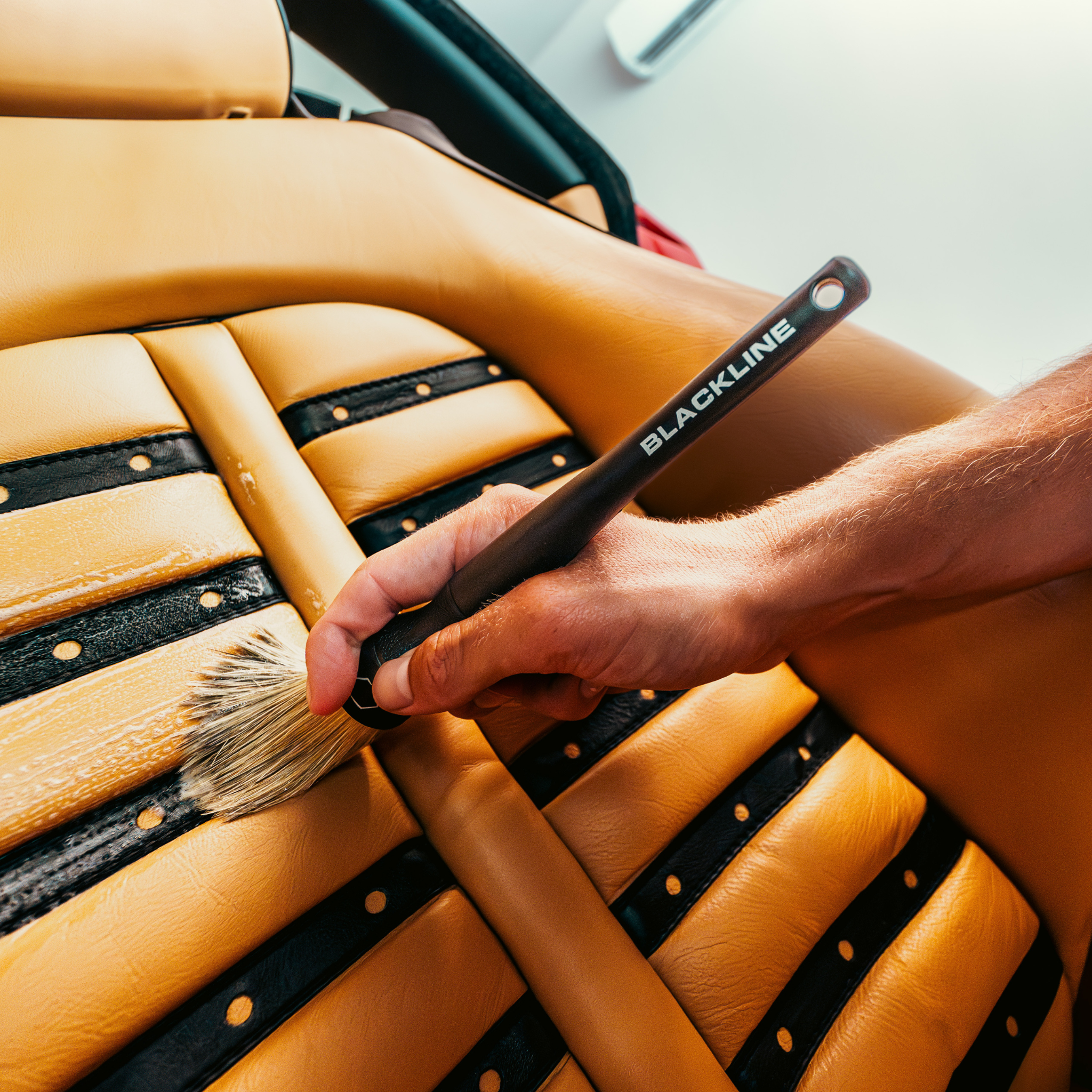 BLACKLINE® BOAR'S HAIR BRUSH SET