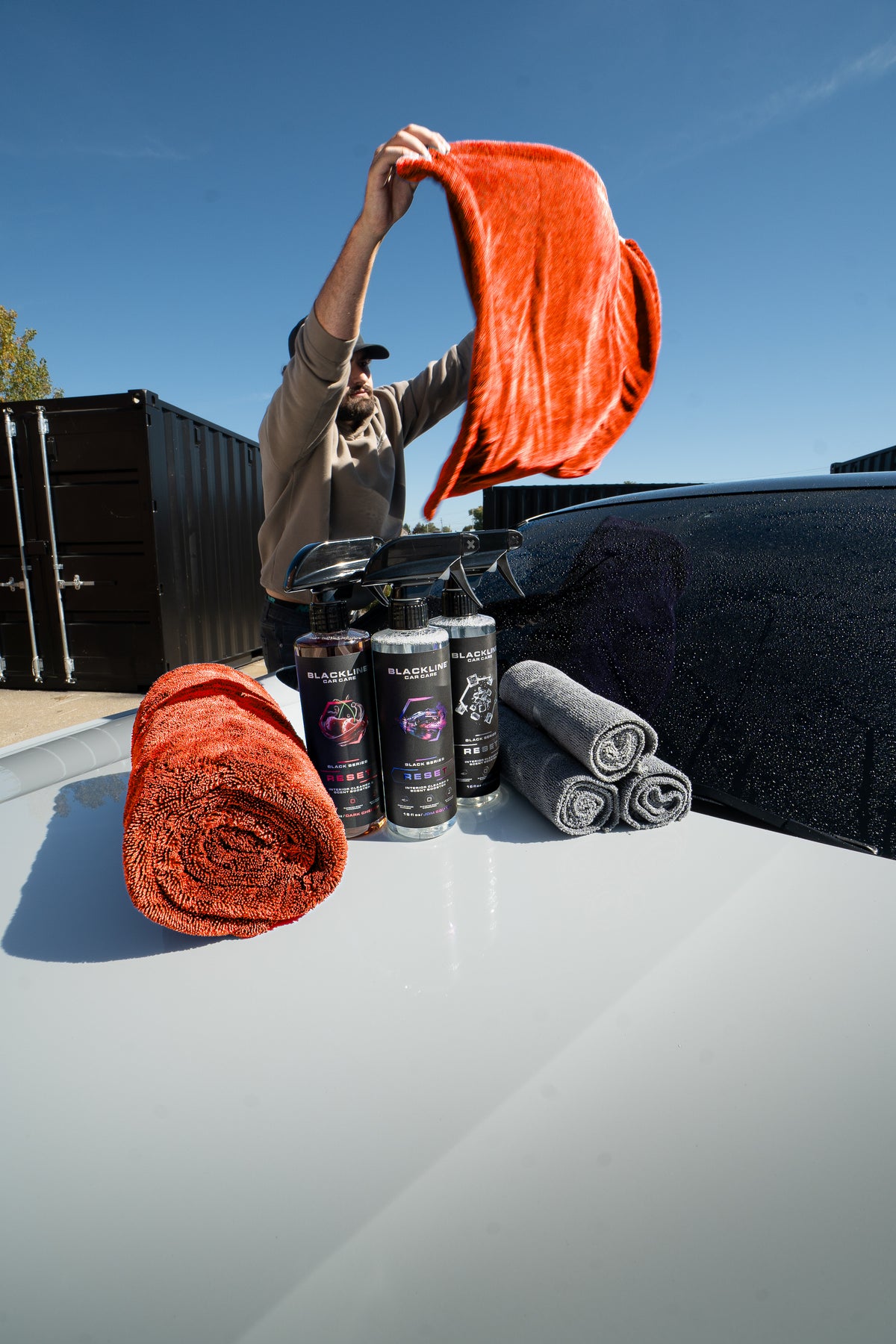 DRY YOUR ENTIRE CAR STREAK-FREE IN ONE PASS