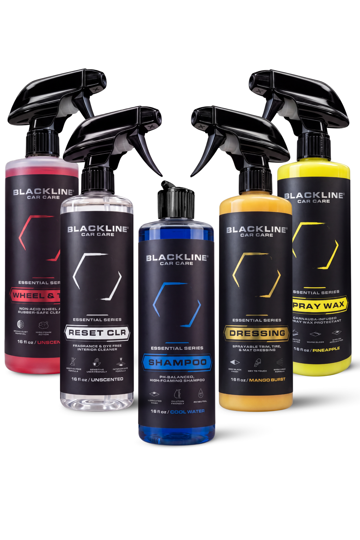 Blackline Complete Wash Kit with bucket and grit guard, updated label rendering alternate view