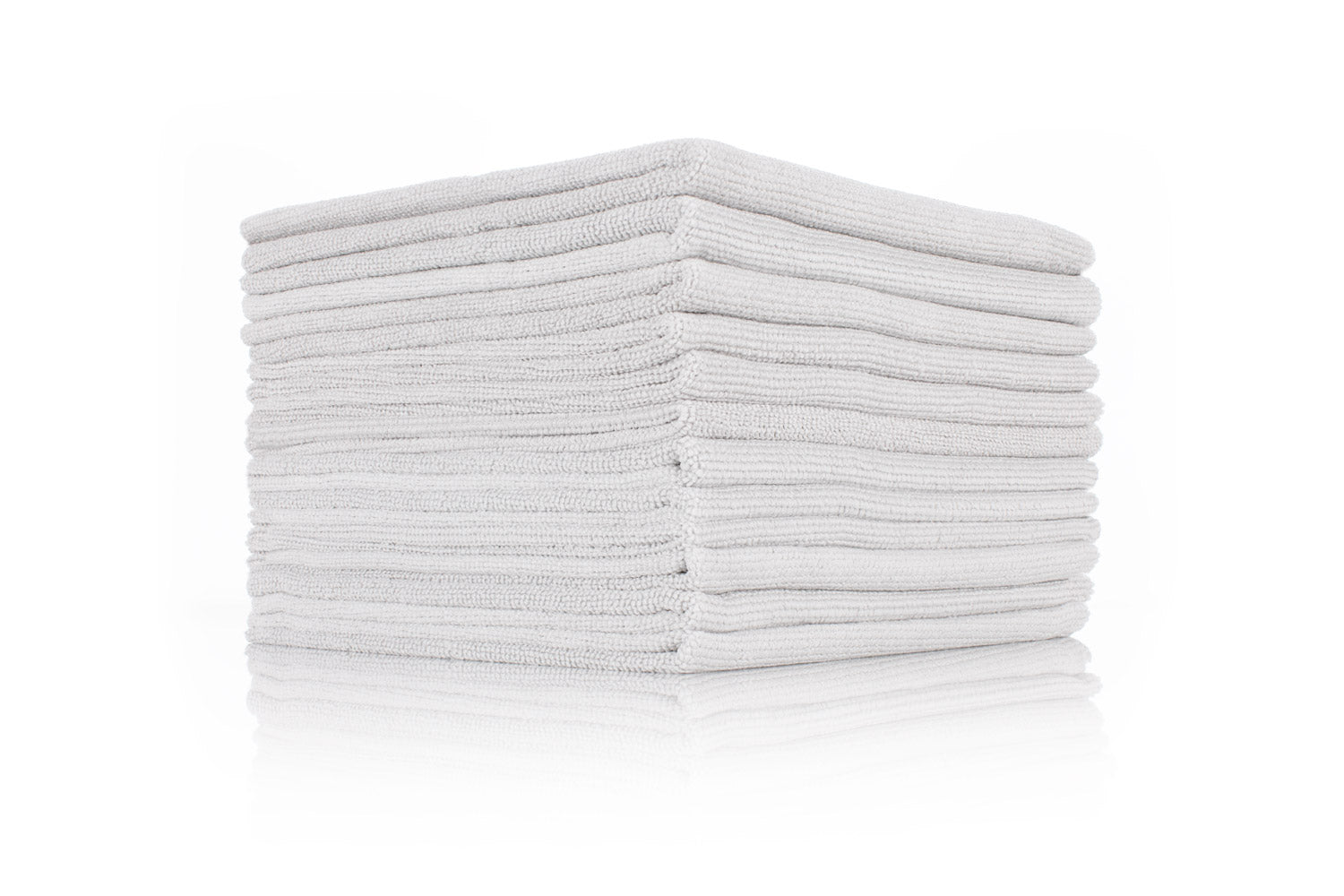 The Pearl - Edgeless Microfiber - 16in x 16in - Ice Grey (12 Pack)