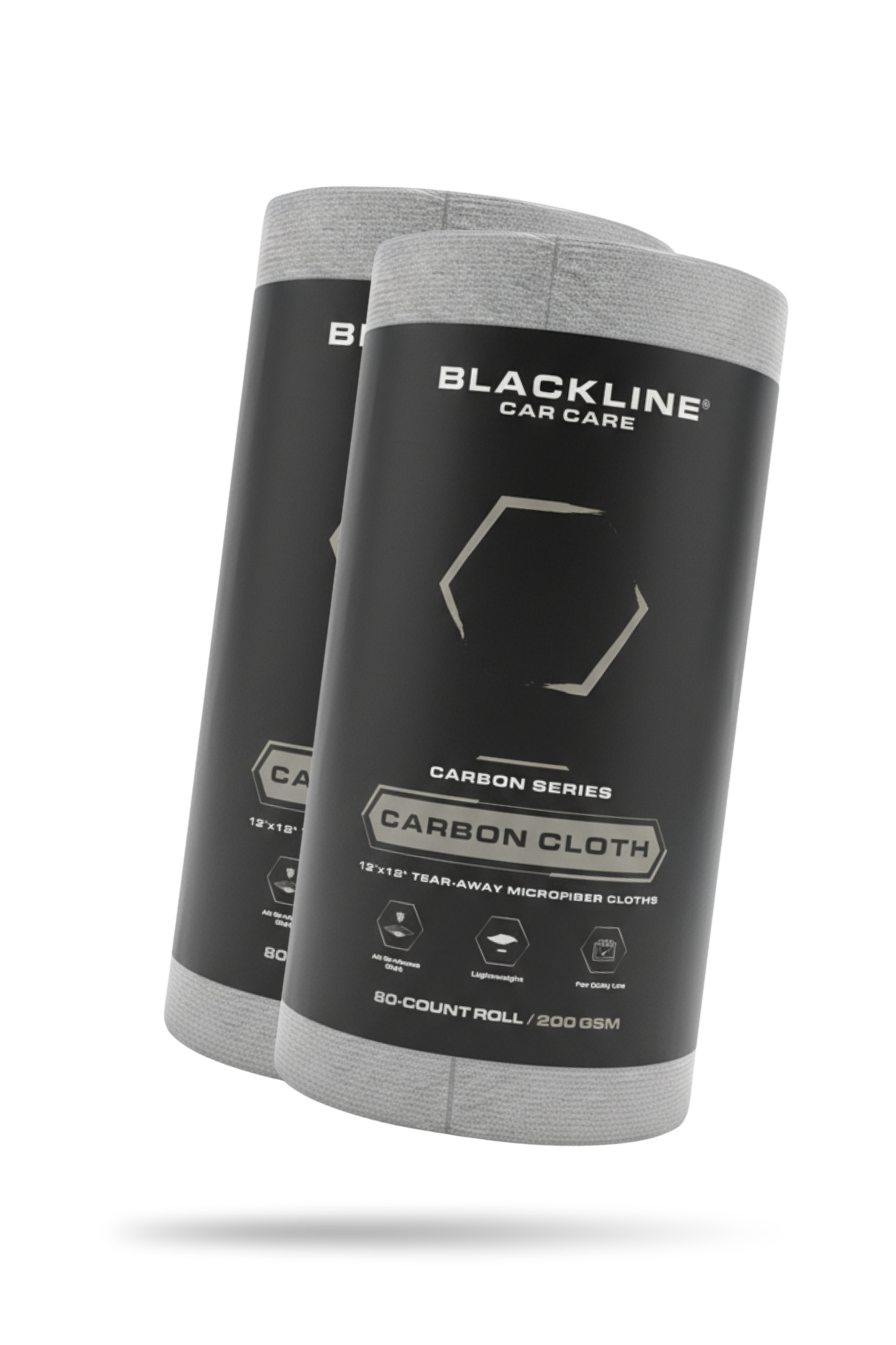Blackline Carbon Cloth folded or stacked, alternate product view.