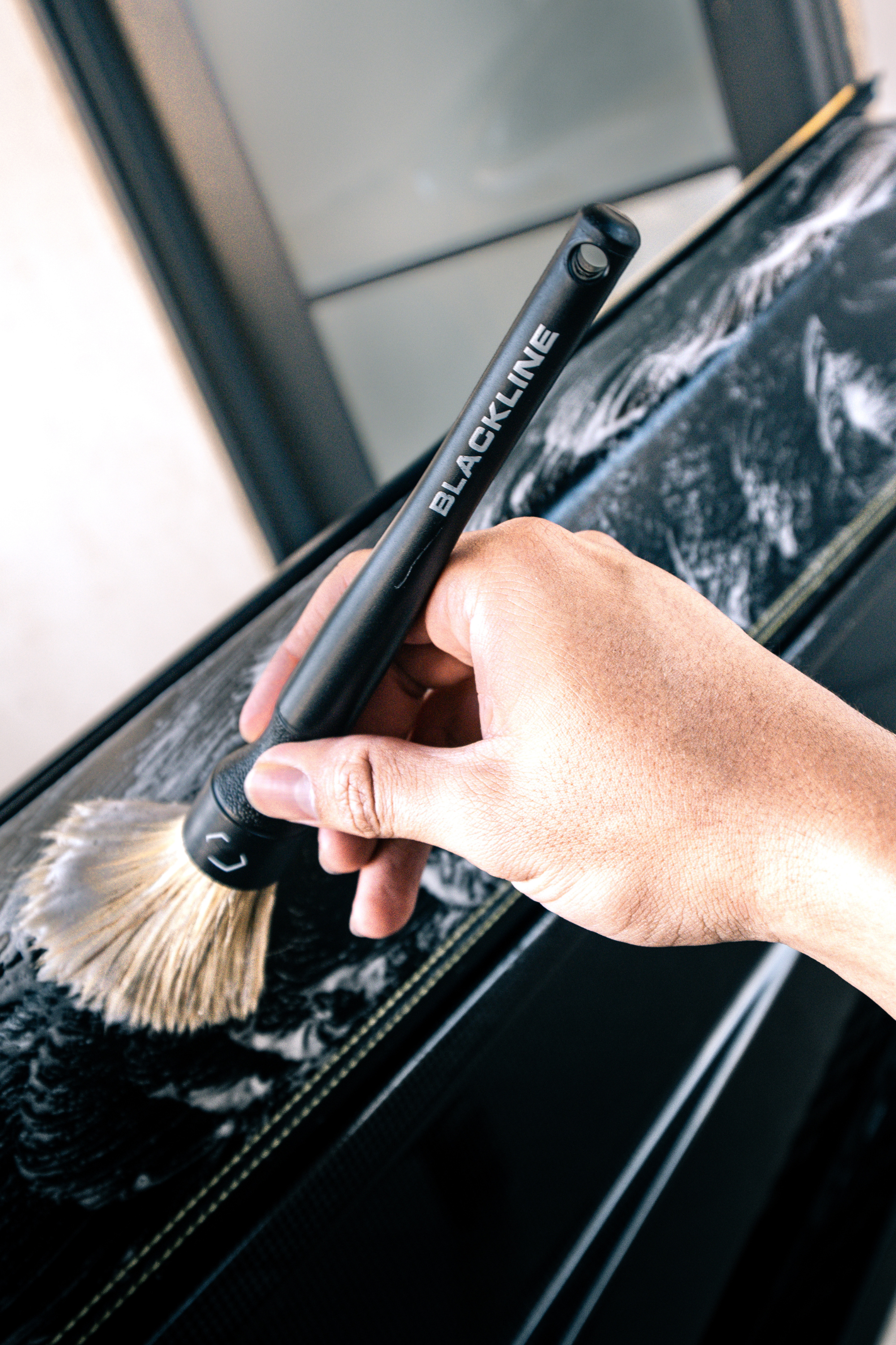 BLACKLINE® BOAR'S HAIR BRUSH SET