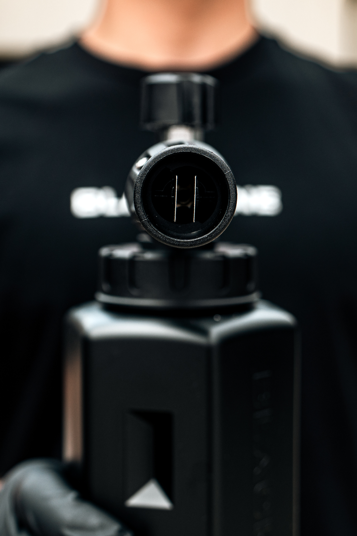 Blackline Foam Cannon Pro three-quarter view on dark background