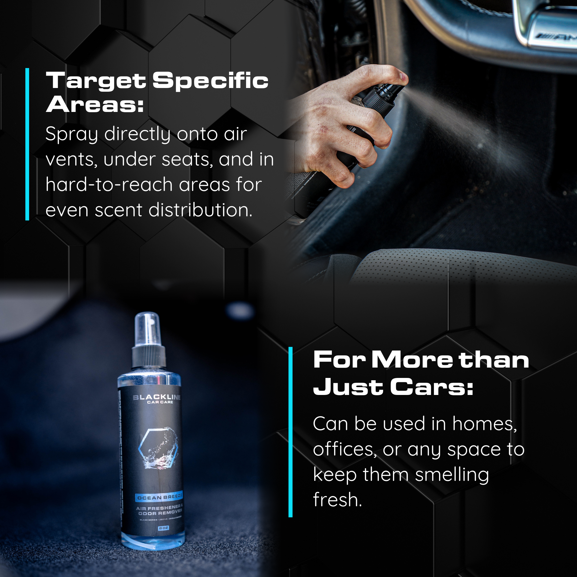 BLACKLINE®  8oz AIR FRESHENER