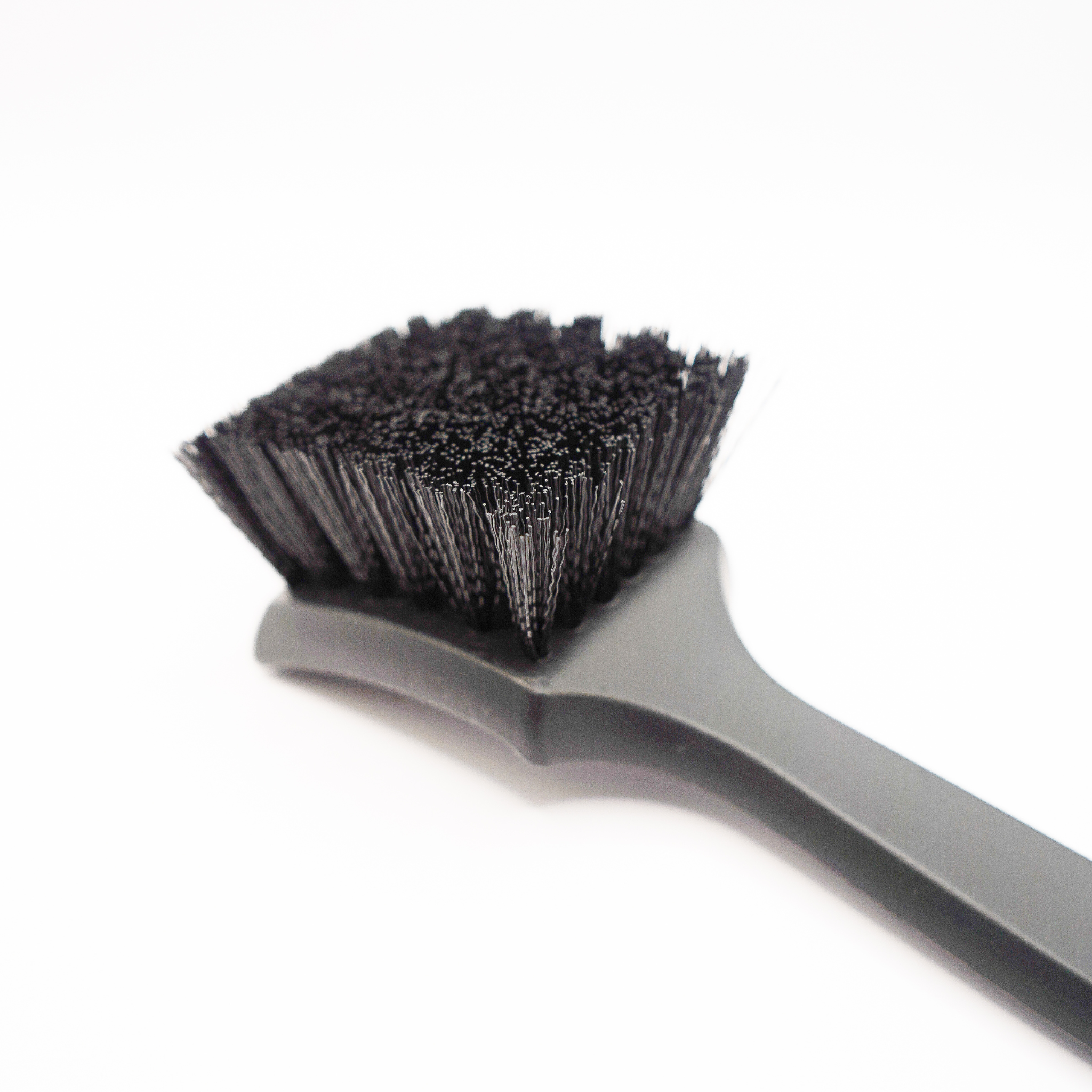 Tire Brush, Black Stiff Bristle Wheel Cleaning Brush, Car Carpet