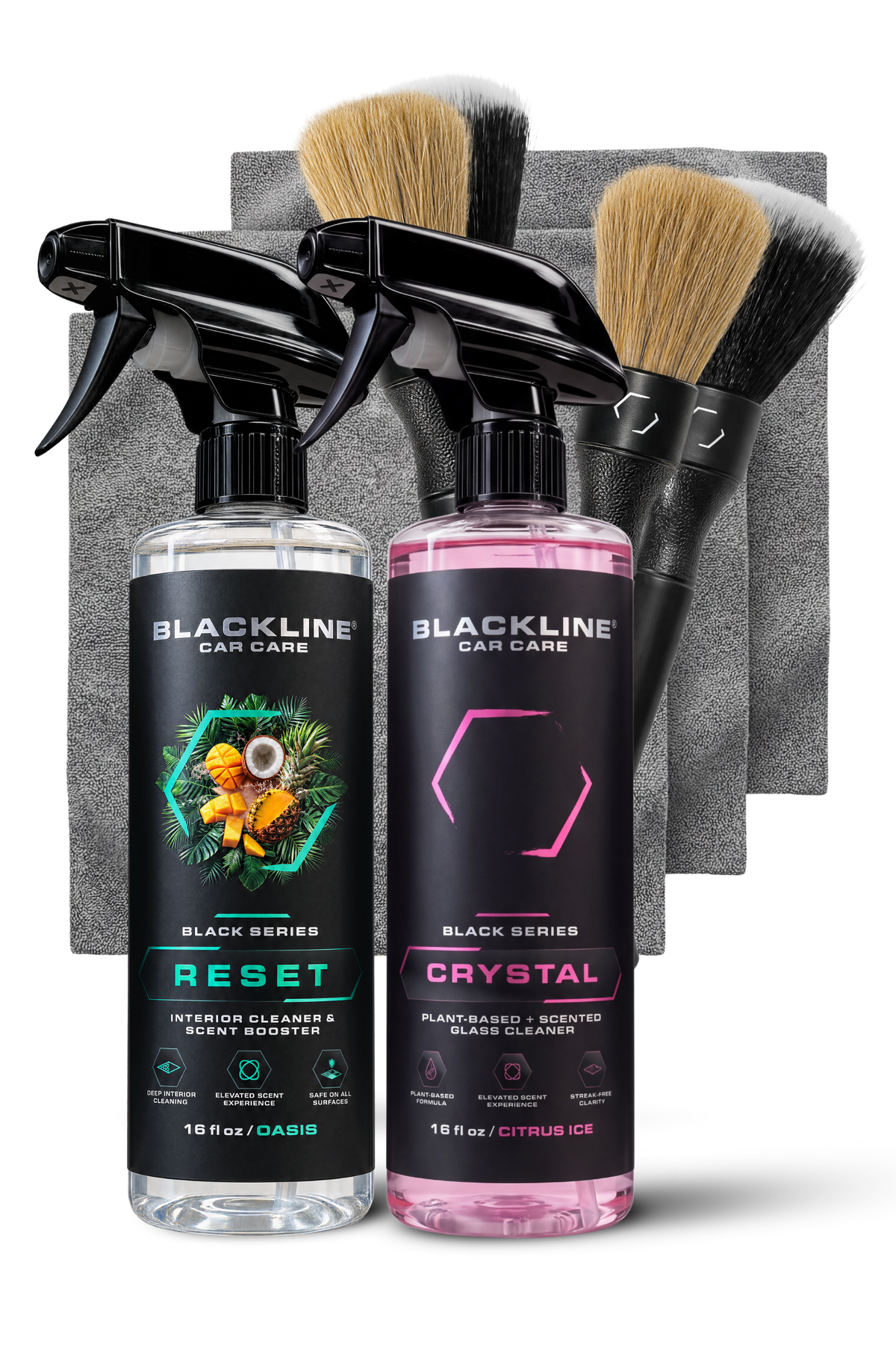 Blackline Reset Interior Cleaner Oasis Full Experience kit with trigger bottle and refill