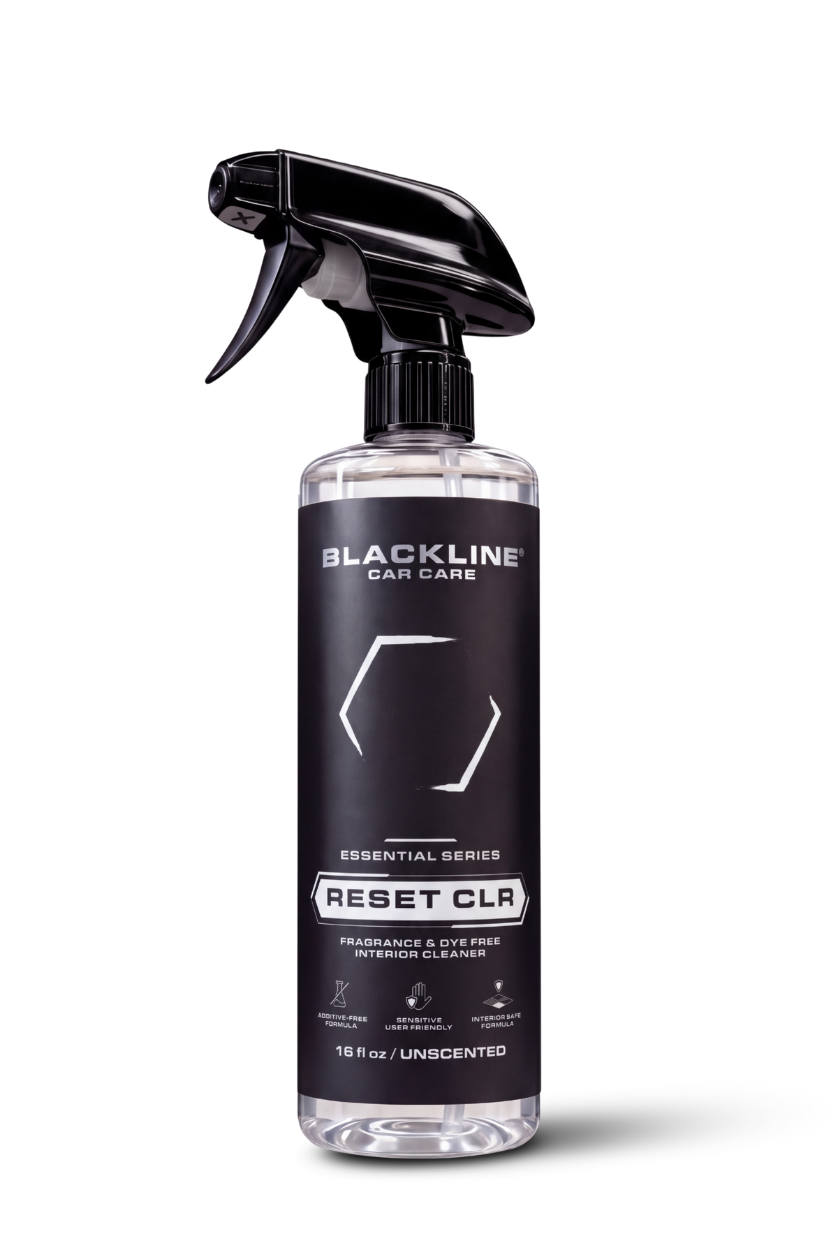 Blackline Reset CLR iron remover and decontamination spray, Essential Series