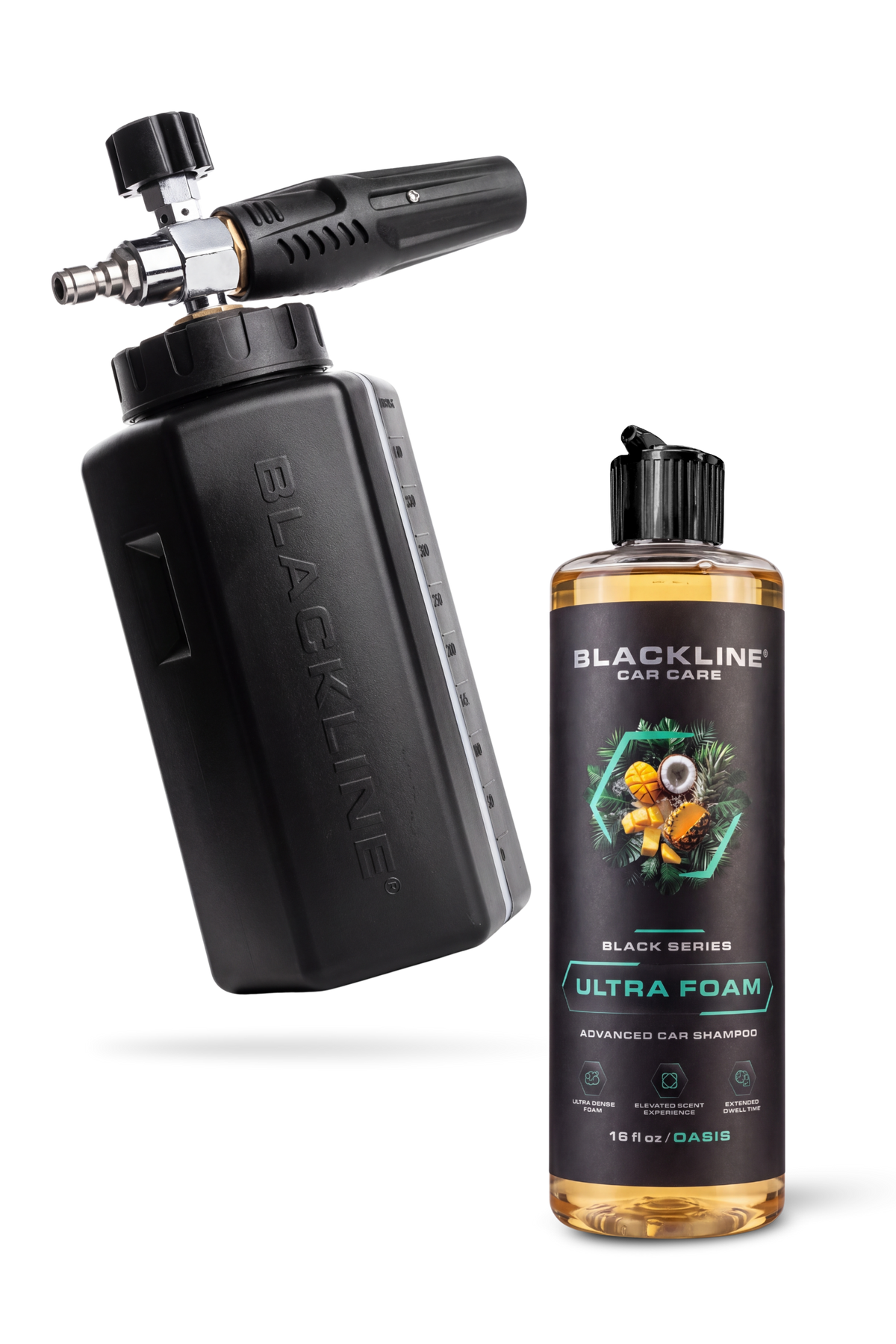 Blackline Foam Cannon Bundle with Oasis Ultra Foam 16oz and foam cannon