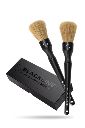 BLACKLINE® JUEGO DE CEPILLOS DE CERDA DE JABALÍ
