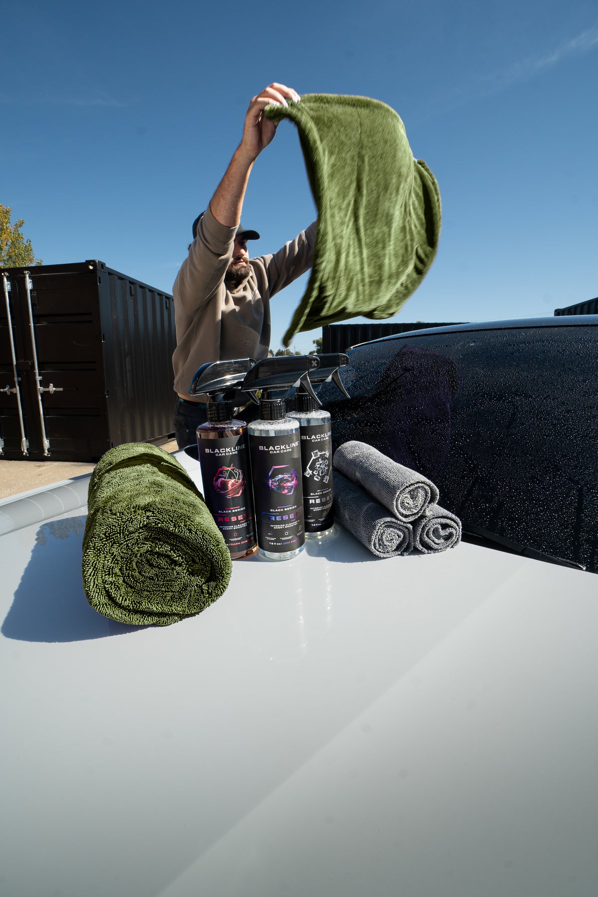 DRY YOUR ENTIRE CAR STREAK-FREE IN ONE PASS