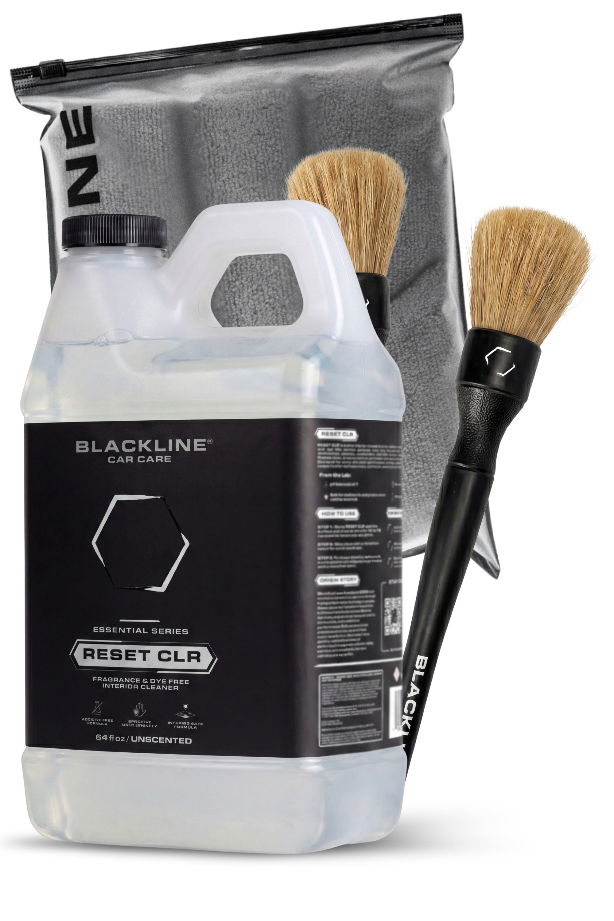 Blackline Italian Leather Reset product shown with a fine leather interior surface.