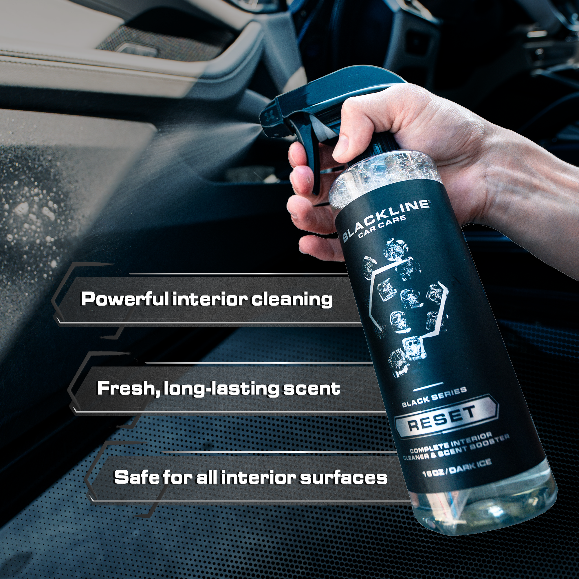 BLACKLINE® RESET INTERIOR CLEANER & SCENT BOOSTER