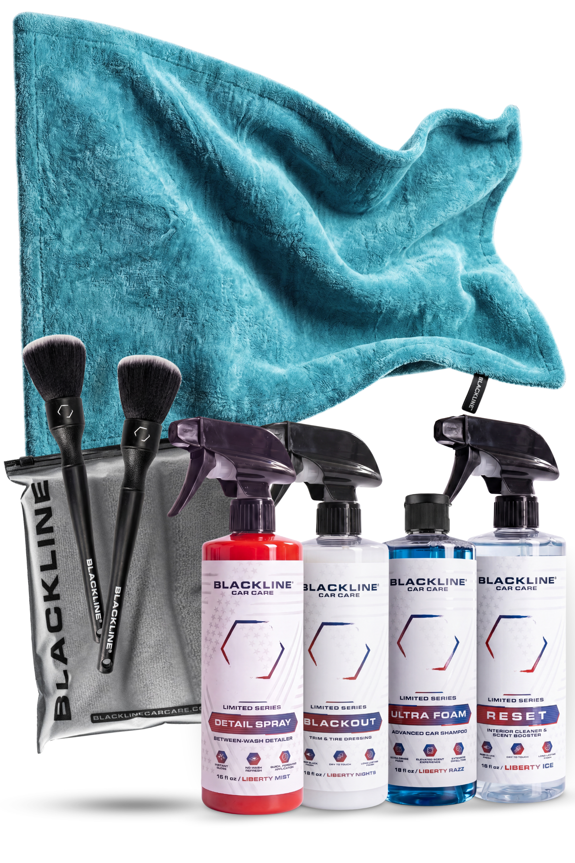 Limited Edition Blackline Liberty Kit product listing image showing the complete kit contents.