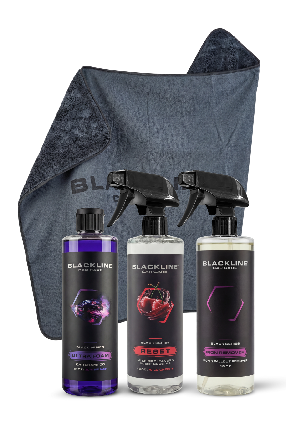 Blackline Labor Day Bundle collection of premium car care and detailing products