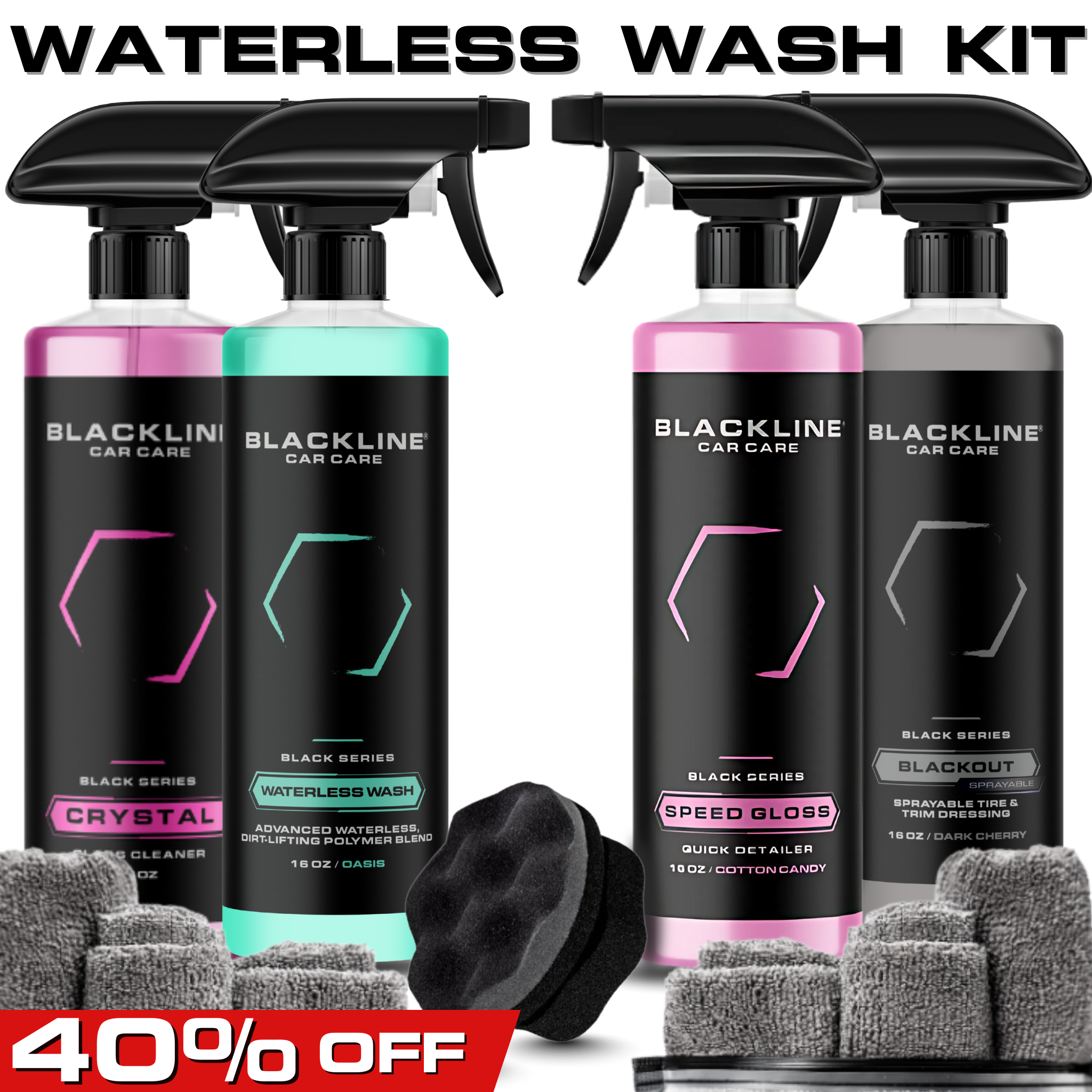 Waterless Wash Kit